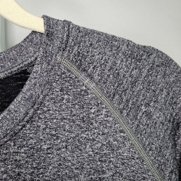 Lululemon Engineered Warmth Long Sleeve Crew Merino Wool Sweater XL Black/White - Picture 4 of 11